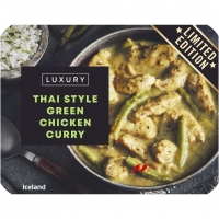 Iceland  Iceland Luxury Thai Style Green Chicken Curry 400g