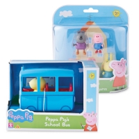 Aldi  Peppa Pig Figures & School Bus Set