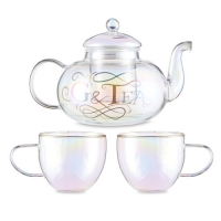 Aldi  Root7 Gin Teapot And Teacups Set