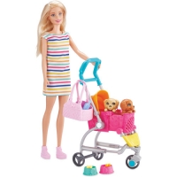 Aldi  Barbie® Stroll N Play Pups Play Set