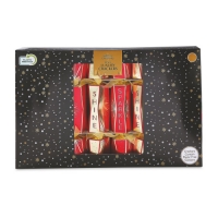 Aldi  Red & Gold Luxury Crackers 8 Pack