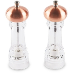 Brushed Copper Salt/Pepper Mill Set £7.99