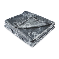 Aldi  Friends Grey Icon Blanket