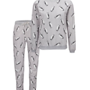 Aldi  Avenue Ladies Penguin Cosy Pyjamas