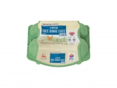 Woodcote 6 Large Free Range Eggs £0.85