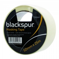 JTF  Blackspur Masking Tape 50mm X 25m