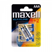 JTF  Maxell AAA LR03 4+2 Blister 6 Pack