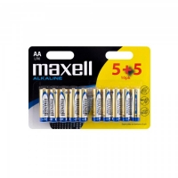 JTF  Maxell AA LR6 5+5 10 Pack