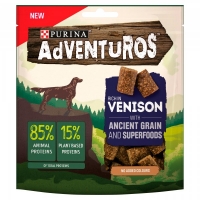 JTF  Adventuros Dog Treat Venison (Ancient Grains) 120g