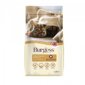 Burgess Adult Cat Chicken & Duck 1.5kg