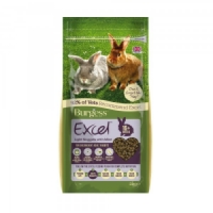 JTF  Burgess Excel Light Rabbit Nuggets With Mint 2kg