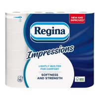 QDStores  Regina 3 Ply Toilet Tissue 16 Pack Impressions