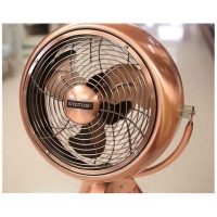 QDStores  8 Inch Copper Tripod Fan