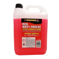 QDStores  Silverhook Anti Freeze Summer Coolant Red - 4.54L