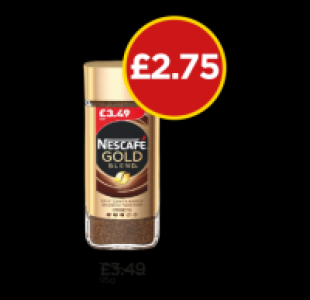 Nescafe Gold Blend £2.75