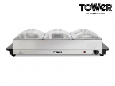Tower 4-Section Buffet Server £29.99