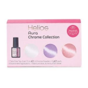 Helios Chrome Gel Nail Colour 3 Pack &pound;19.99