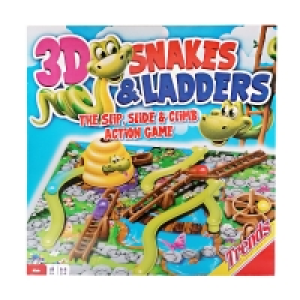 3D Snakes And Ladders Family Board Game £7.99