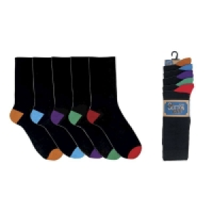 5 Pack Mens Heel & Toe Socks £2.99