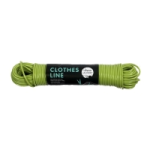 Steel Core Clothes Line 25M - Green £2.49