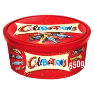 Celebrations Chocolate Tub 650g £5.00