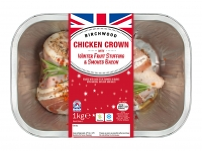 Birchwood Chicken Crown with Winter Fruit Stuffing & Smoked