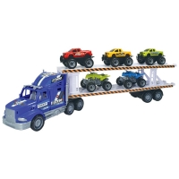 QDStores  Team Power Transporter Truck 2 Level Blue 57cm