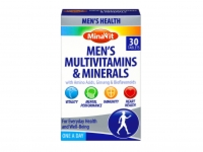 Minavit Mens Multivitamins & Minerals £2.79