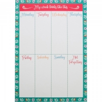 JTF  Mexicana Party Weekly Magnetic Planner