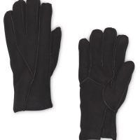 Aldi  Avenue Mens Black Lambskin Gloves