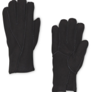 Avenue Mens Black Lambskin Gloves