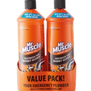 Mr Muscle Sink & Drain Gel 2 Pack