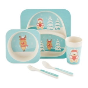 Childrens Reindeer Dinner Set