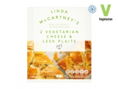 Linda McCartneys 2 Vegetarian Cheese & Leek Plaits £1.49