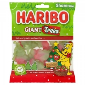 Haribo Giant Christmas Trees Large Bag 175g