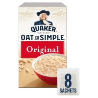 Iceland  Quaker Oat So Simple Original Porridge 8x27g