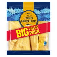 Iceland  Iceland 4 Smoked Haddock Fillets 520g