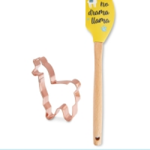 Llama Spatula & Cutter Gift Set