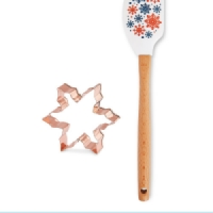 Snowflake Spatula & Cutter Gift Set