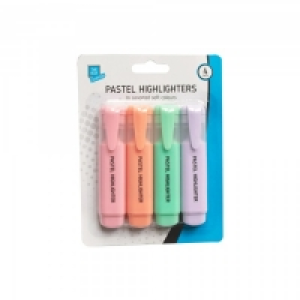 Highlighters Pastel 4 Pack