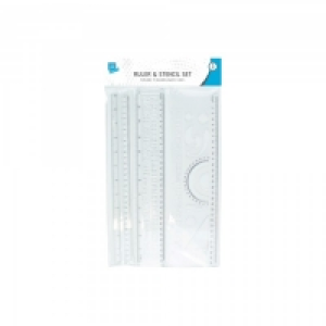 Ruler & Stencil Set 3 Pack