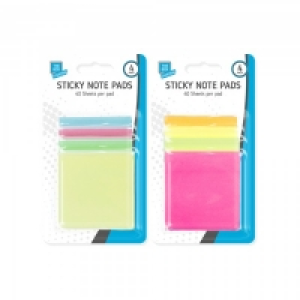 Sticky Note Pads 4 Pack