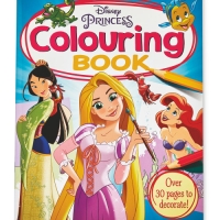 Aldi  Disney Princess Colouring Book