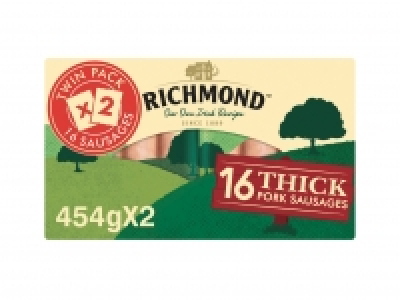 Richmond Thick Sausages £2.49