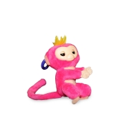 QDStores  Fingerlings Clip On Plush Pink