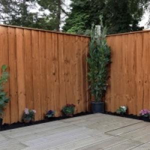 Mercia 4ft Flat Top Vertical Feather Edge Fence Panel £36.99