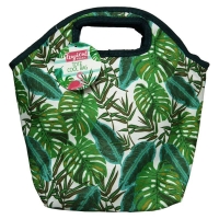 QDStores  Lunch Tote Beach Picnic Cooler Bag - Leaf Design