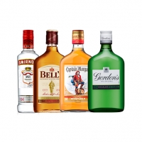 SuperValu  Bells 5 Year Old, Captain Morgan Spiced Rum, Gordons Gin & S