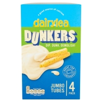 Iceland  Dairylea Dunkers Jumbo Tubes Cheese Snacks 4 x 45g