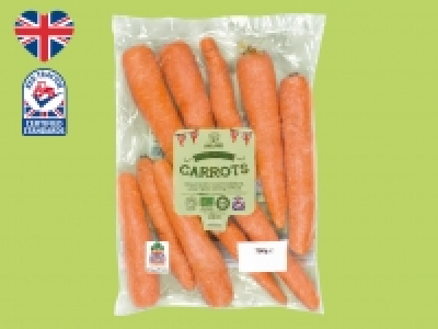 Oaklands Organic British Carrots £0.65